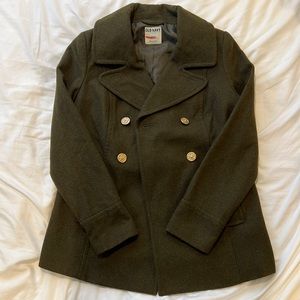 Women’s - Small- Old Navy - Olive Green Peacoat
